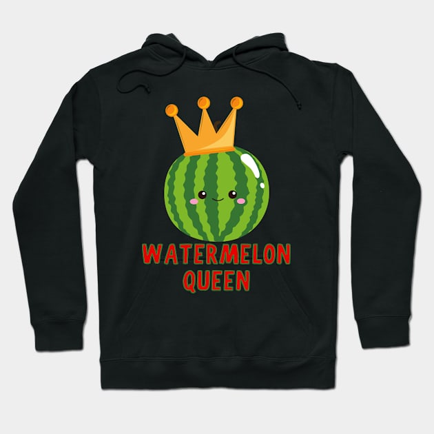 Watermelon Queen Hoodie by DesignArchitect